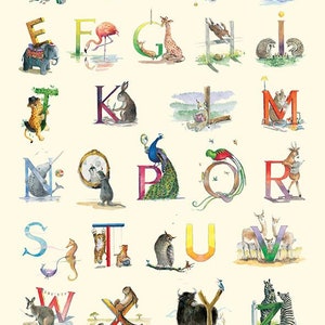 Deutsche Buchstaben Poster, Kostenloser Versand, Alphabet Poster, Kinderzimmer Wandkunst Deutsch lernen, Deutsch ABC Alphabet, Allemande, tyska