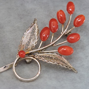 VINTAGE BROOCH, Vintage Jewelry, Vintage Pin, Flower Pin