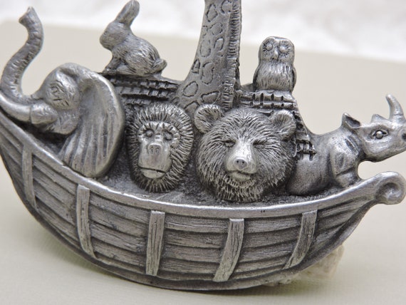 Noah's Ark Pewter Pin SpoonTiques - image 3