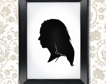 Buffy - Faith Lehane - Silhouette Portrait Portrait