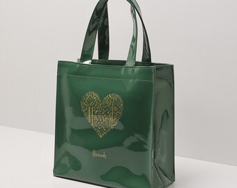 Vintage Borsetta Fashion Harrods London Puc Bag Top Handle Etsy