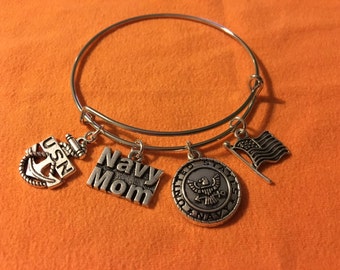 Military Mom and Military Wife bracelets