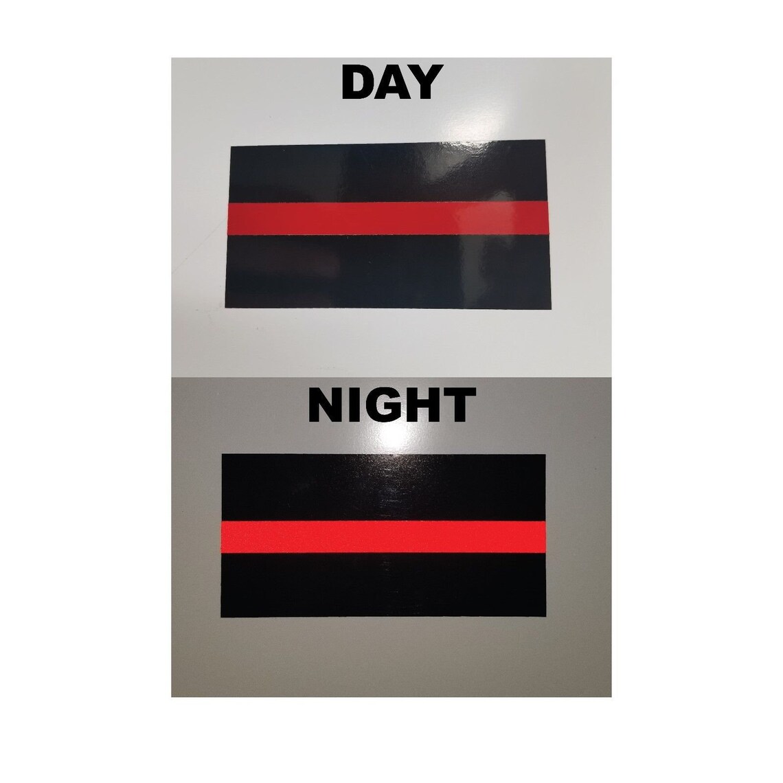 Trl Sticker Reflective Thin Red Line Sticker Decal Firefighter Fireman TRL Support ...