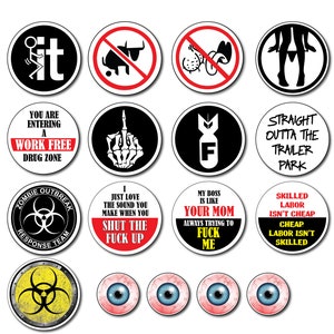 17pk 3M Funny Hard Hat Helmet Sticker Combo Hardhat Extreme Edition Toolbox
