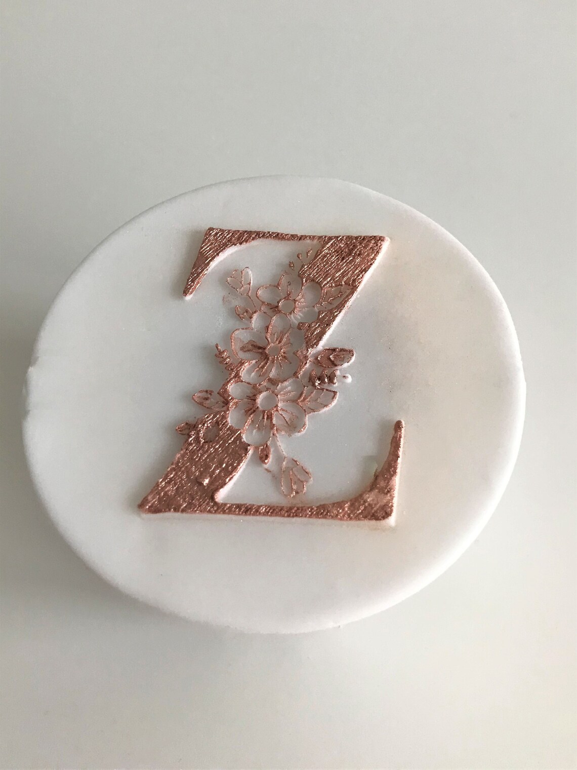 Floral Alphabet Embosser Set with Ampersand. Acrylic Fondant Etsy