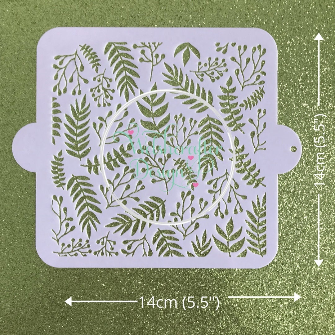 Design / designer pattern cake decorating stencil 