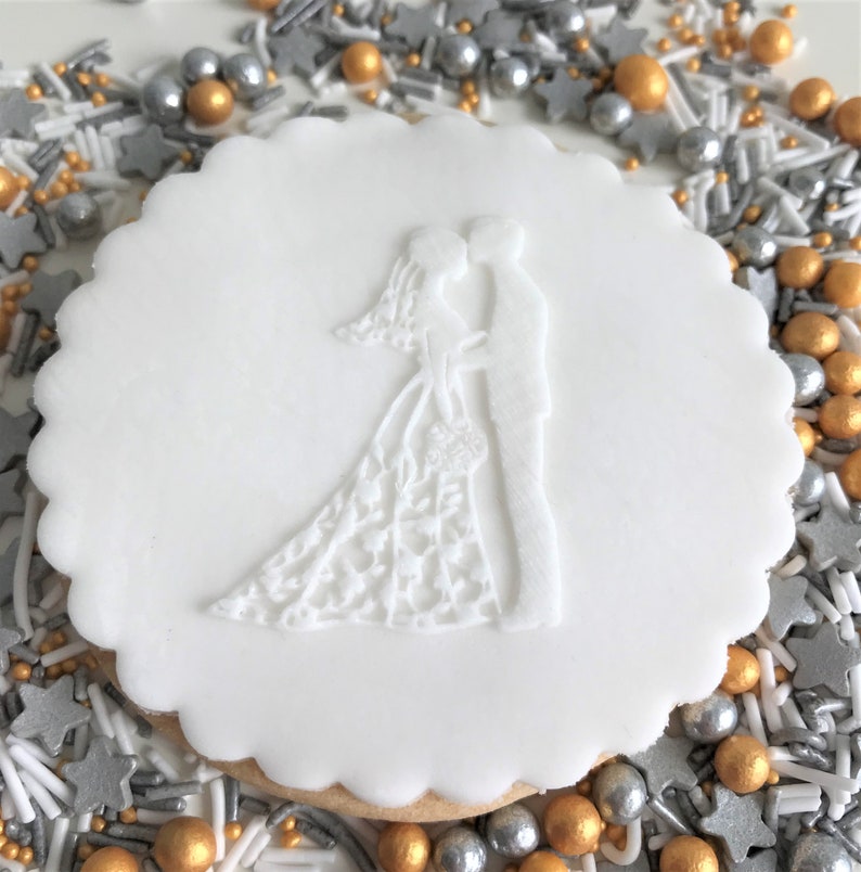 Bride and Groom 2 Wedding Embosser Stamp. Wedding Debosser. Etsy UK