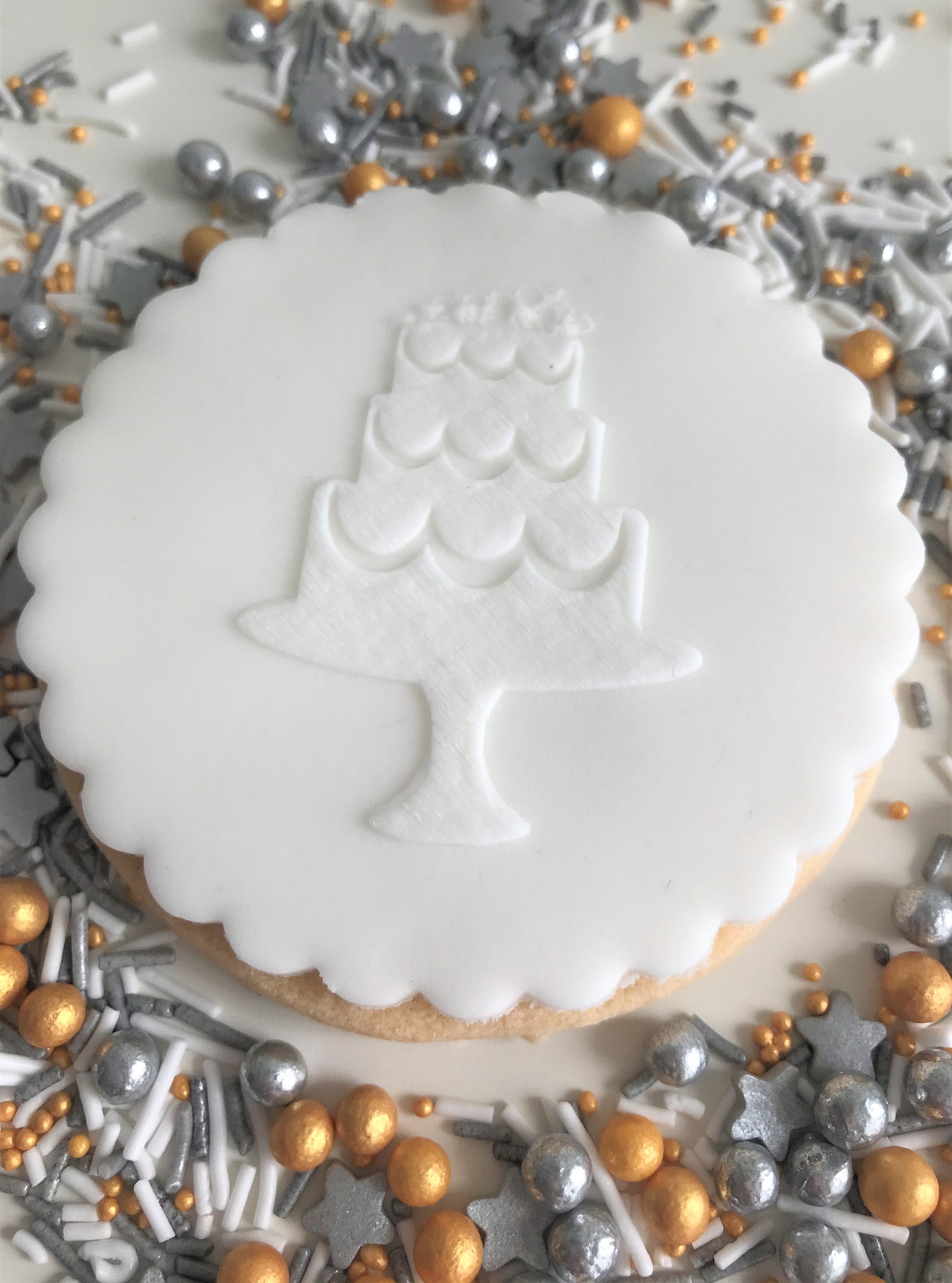 Wedding Cake Embosser Stamp. Engagement Wedding Debosser. Etsy UK