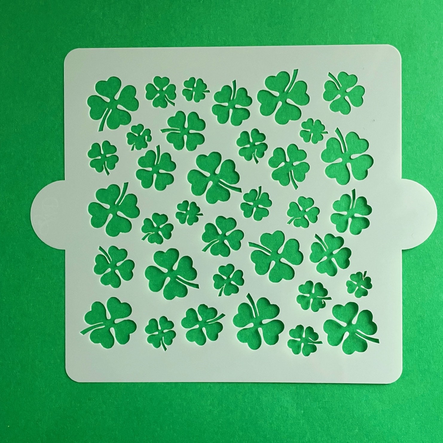 Four Leaf Clover Stencil. Pattern Design Stencil. Cookie and - Etsy
