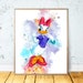 Set 6 DISNEY PRINTABLE ART Disney Print Disney Poster Disney | Etsy