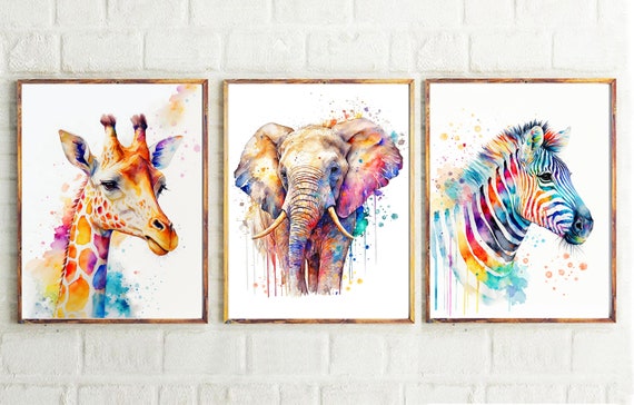 カラフルな動物アート作品 🐎 ーーーーー gogo3jino Limited Shop ～ネコと動物たちの針金