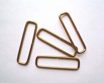 Rectangle Jump Ring - Etsy
