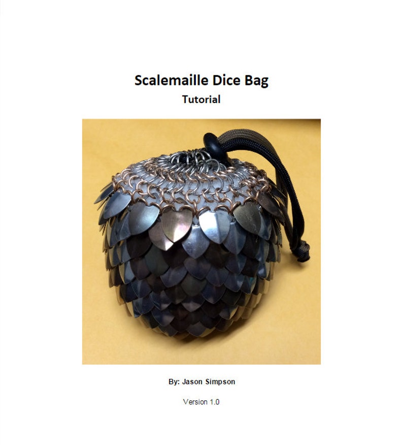 Scalemaille Dice Bag Tutorial Etsy