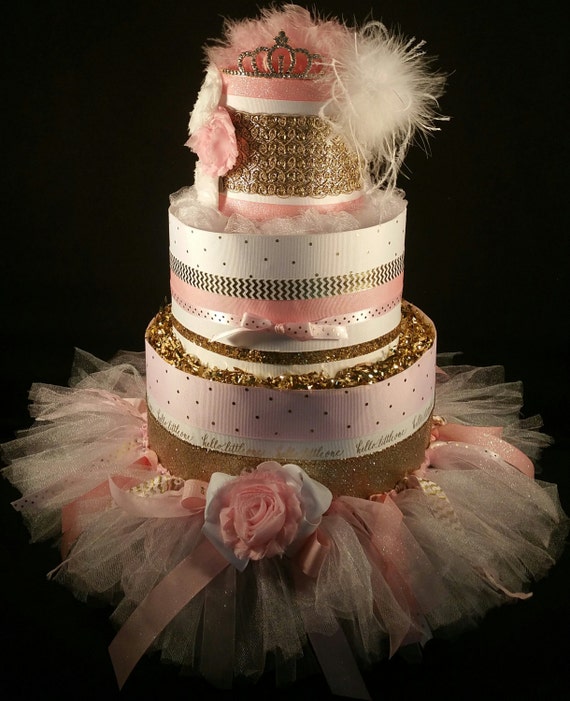 Halo Couronne Bebe Princesse Robe Couche Gateau Parfait Match Etsy
