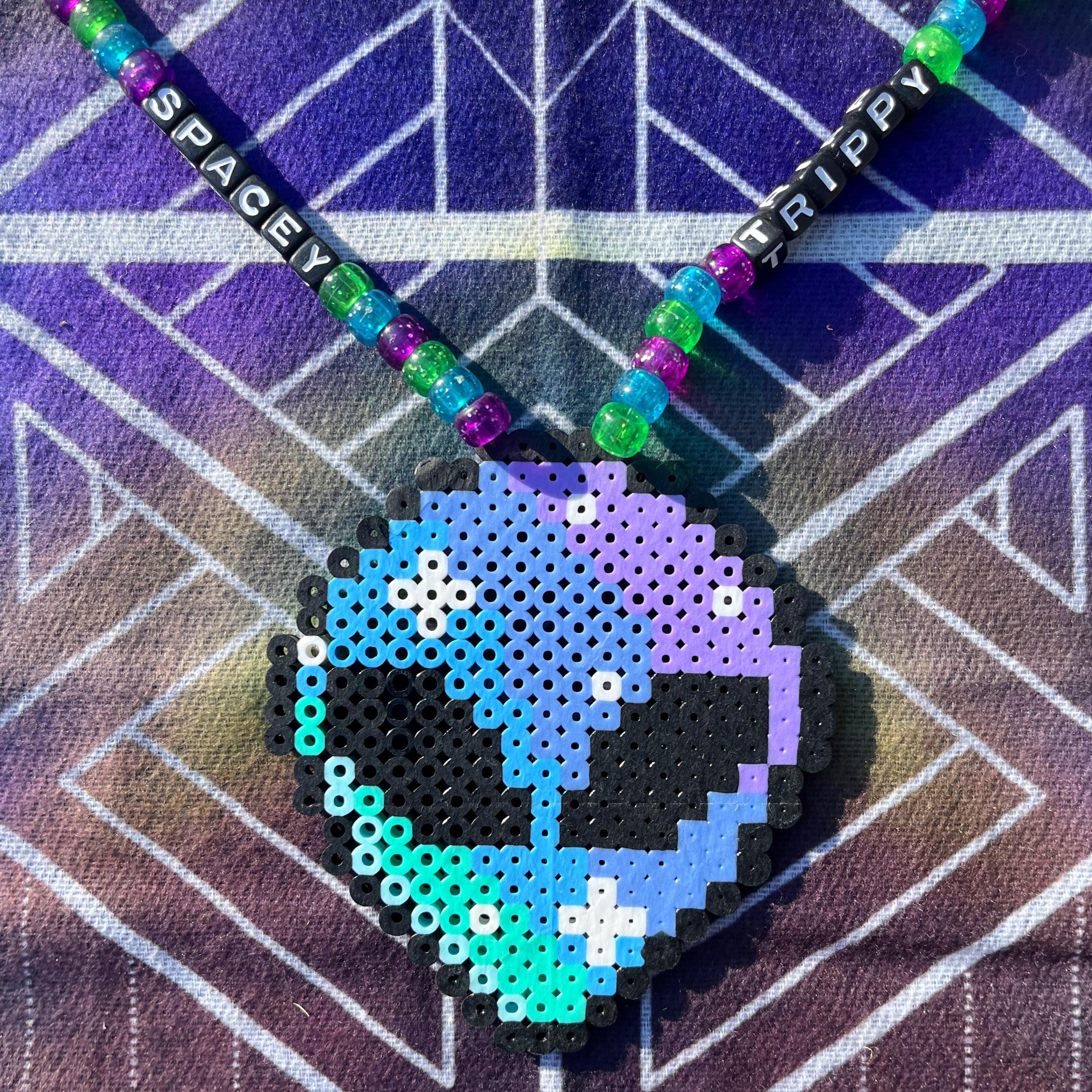 COSMIC ALIEN NECKLACE | Nebula-inspired Extra-terrestrial Necklace ...