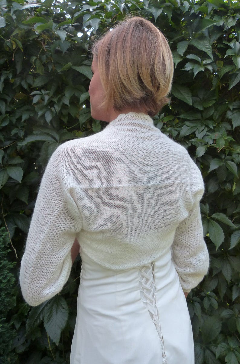 cream bolero for wedding