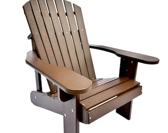 Classic Adirondack Chair - Made from Recycled Poly Lumber