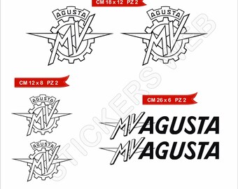 0583 Motorrad Pimastickerslab Aufkleber Stickers MV Agusta MVAGUSTA 910 BRUTALE Cod