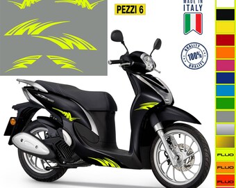 Adesivi Per Serbatoio Moto SH125 – In Vinile, Resistenti A UV E Alte Temperature, Vari Colori