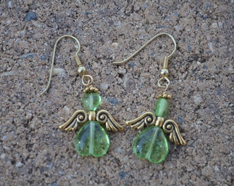 Angel Dangle Earrings