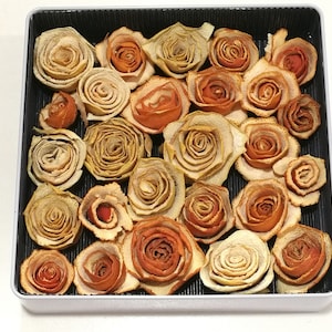 Rose écorce d'orange séchée, guirlande de Noël naturelle, mandarine, clémentine et mandarine, matériel créatif déshydraté, cadeau de décoration de table