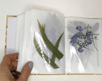 Album z suszonymi kwiatami: ponad 450 prawdziwych suszonych roślin do celów artystycznych