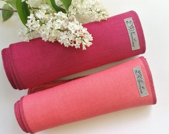 Linen Unpaper Towels: Reusable Kitchen Cloths, Zero Waste (Set of 10)