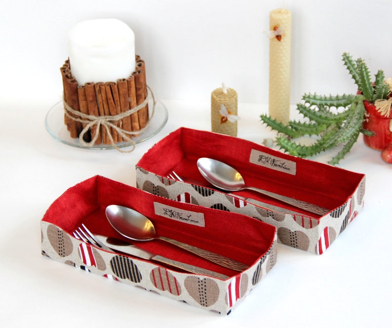 Linen Cutlery Holders Cutlery Pocket Placemats Serving Etsy