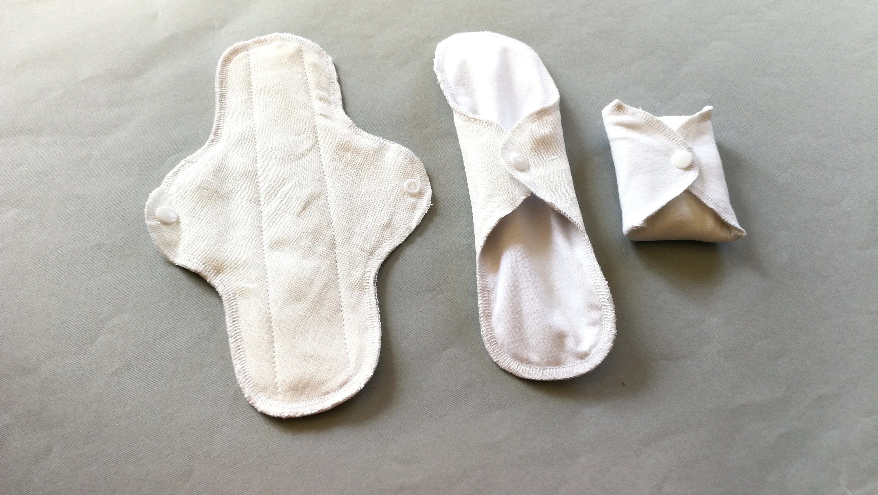 Organic Cotton Reusable Incontinence Pads