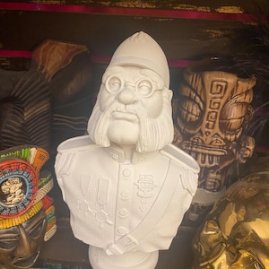 Adventurers Club colonel headbust