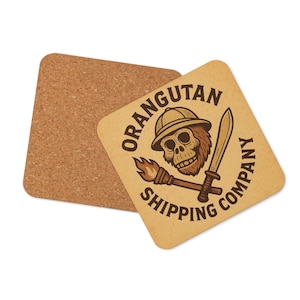 Onderzetter voor orang-oetan Shipping Company