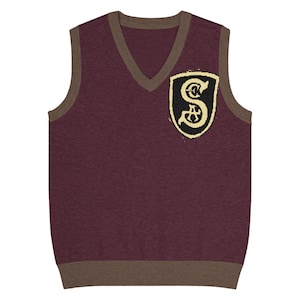 Society of Explorers and Adventurers Sweater Vest (burgundy)