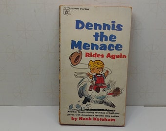 Dennis the Menace Rides Again 1960 Paperback