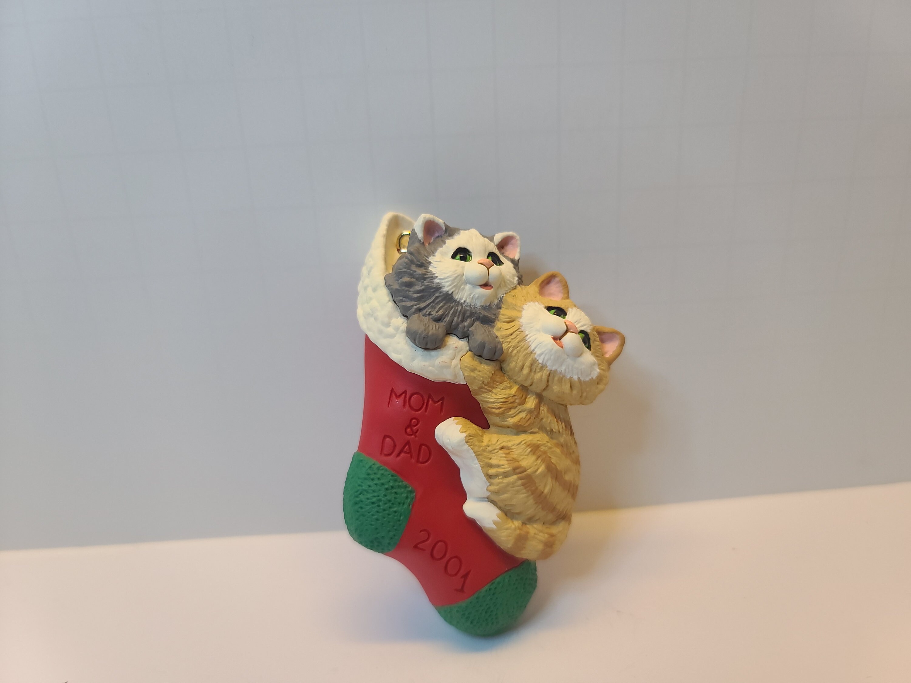 Hallmark Keepsakes "Mom and Dad" Kitten Ornament