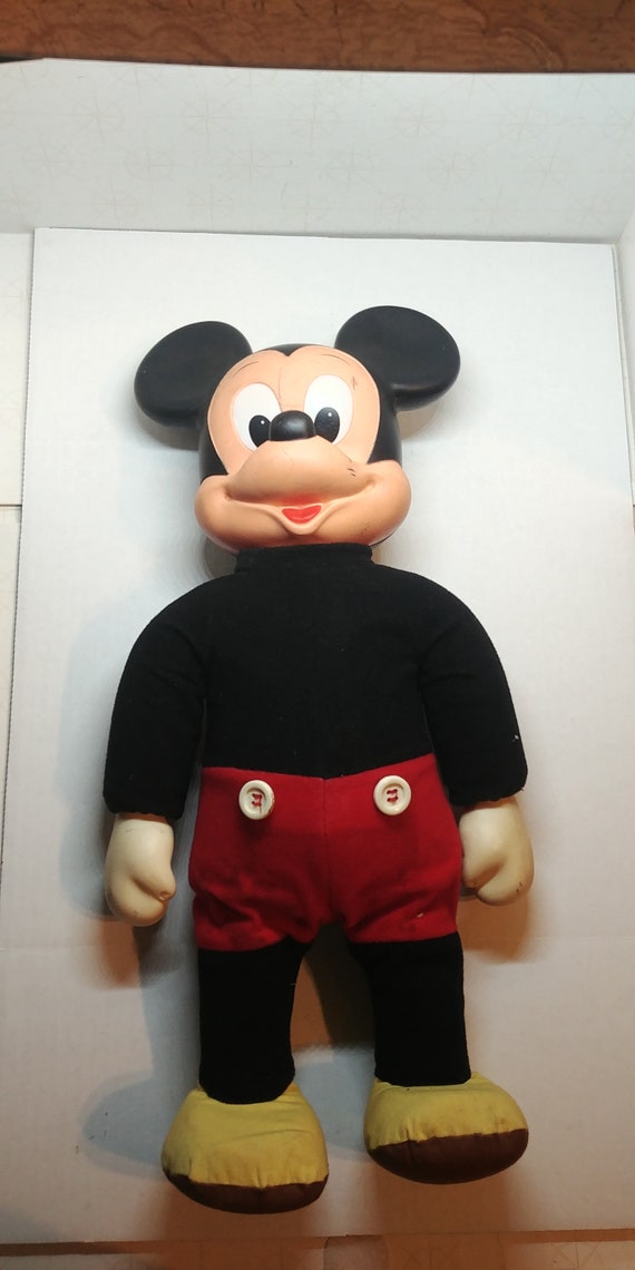 vintage marching mickey mouse doll