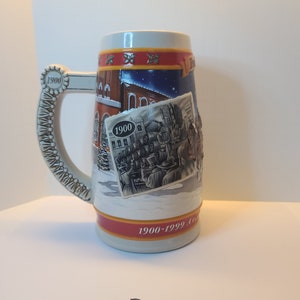 1999 Budweiser Holiday Stein