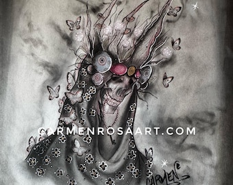 Rey de los Muertos - Ilustración