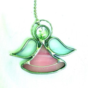 Stained Glass Angel Ceiling Fan Pull