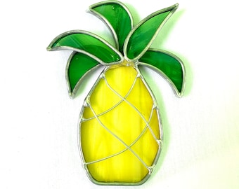 Stained Glass Pineapple Ceiling Fan Pull