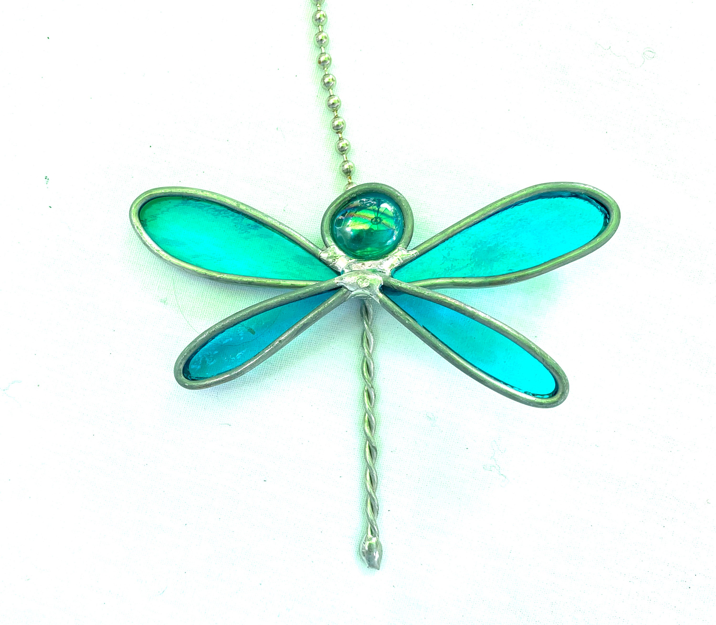 Stained Glass Dragonfly Ceiling Fan Pulls Etsy