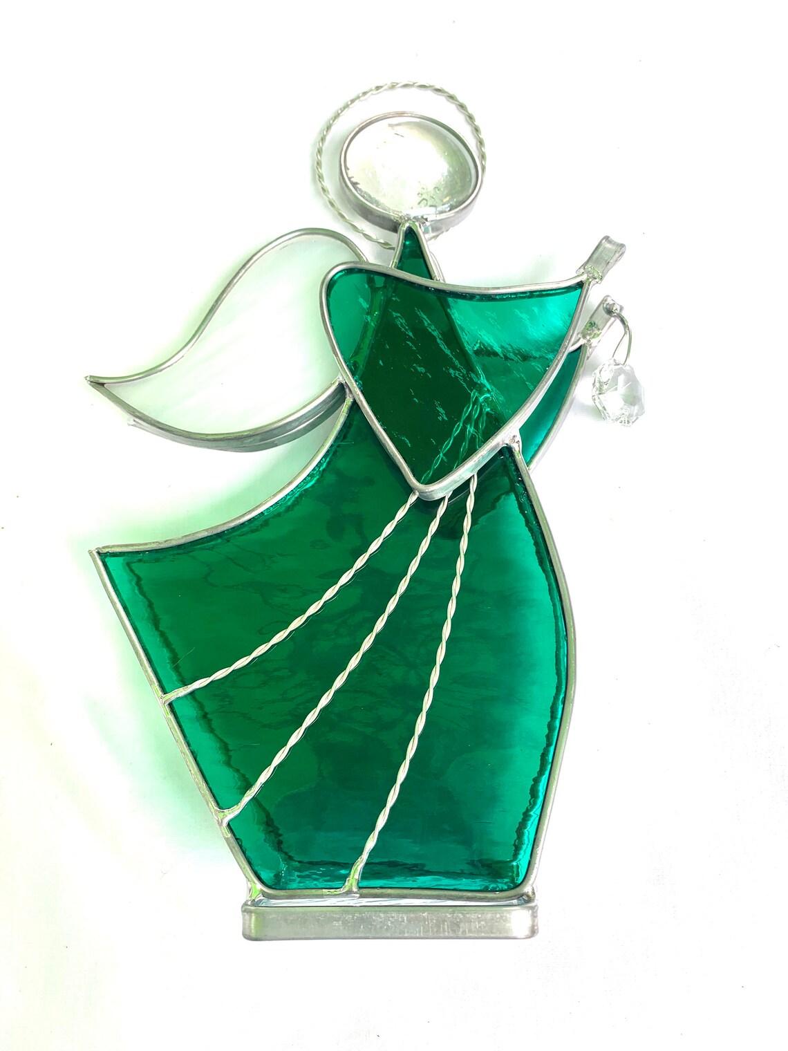 Stained Glass Large Standing Angel Etsy