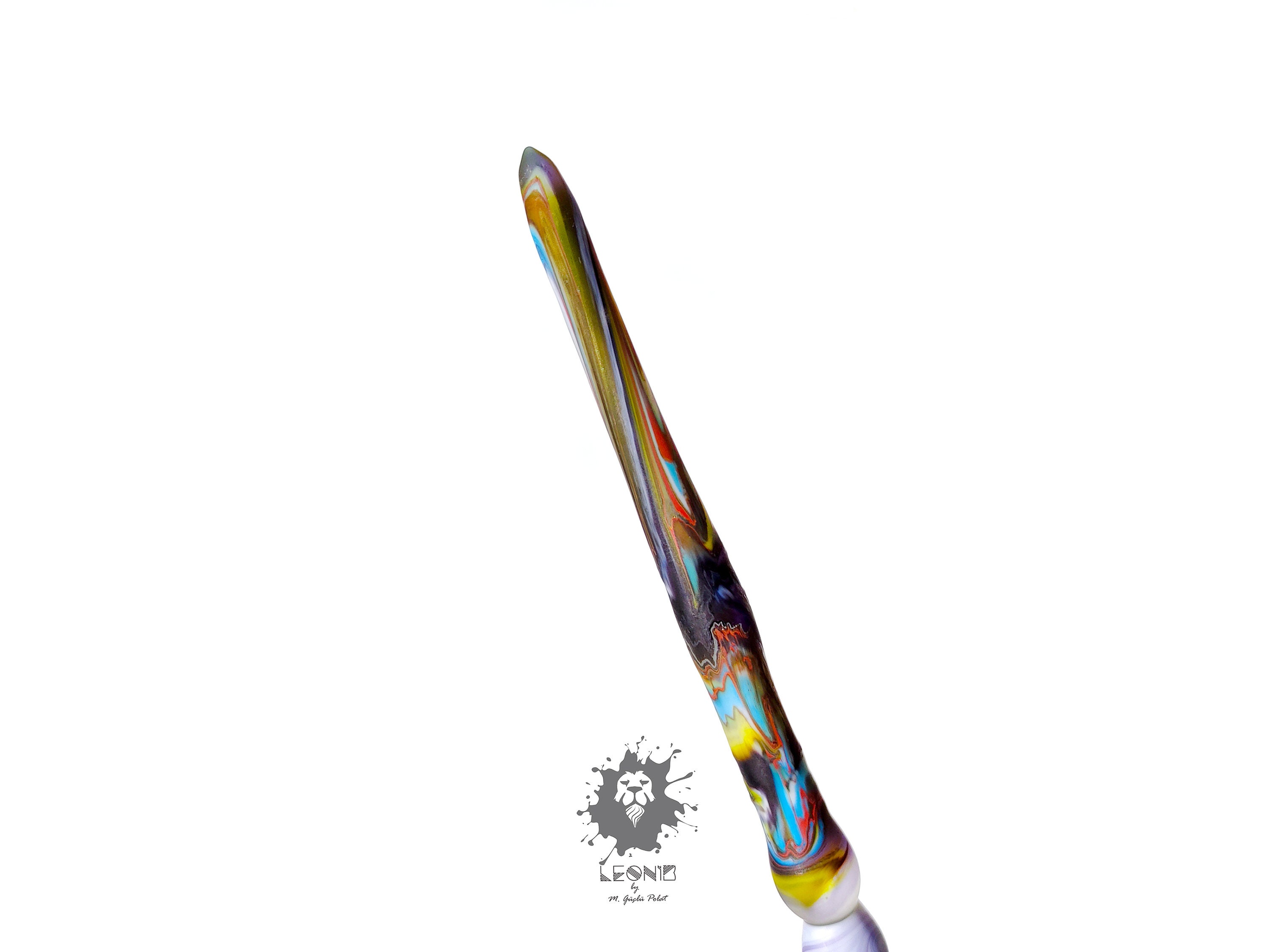 Glass Dip Pen Murano Glass Perfect Gift Functional Art Etsy