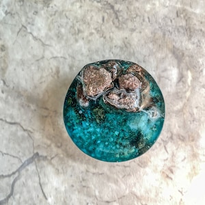 Small Fairy Garden Pond/Terrarium water scene. Realistic mini waterscape accessory perfect for small terrariums. (Small version)
