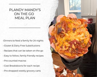 Plandy Mandy's On The Go Family Meal Plan