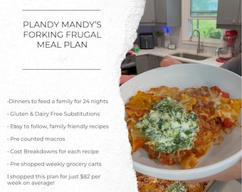 Plandy Mandy's Forking Frugal Meal Plan