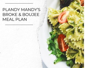 Plandy Mandy's Broke & Boujee Meal Plan (März-Ausgabe)