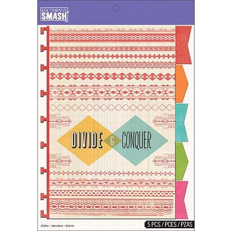 K&Company SMASH Book SET journal with Embellishments and mini smash book