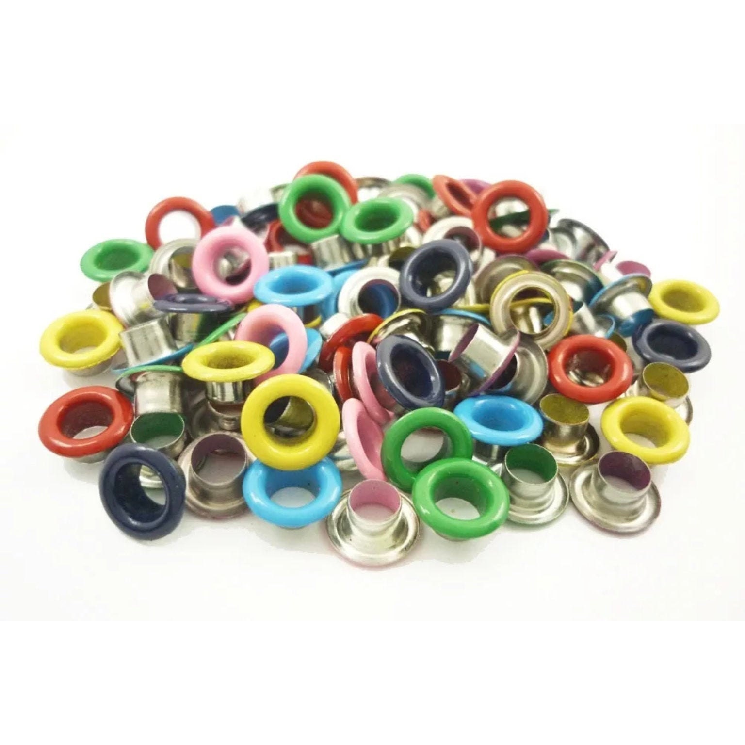 We R Memory Keepers 0633356415923 Eyelets & Washers Crop-A-Dile-Wide-Pink  (40 Pieces)