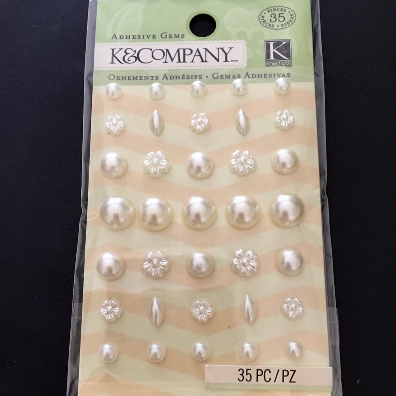 Adhesive Gems You Choose Pearl Spring RL Citronella Garden