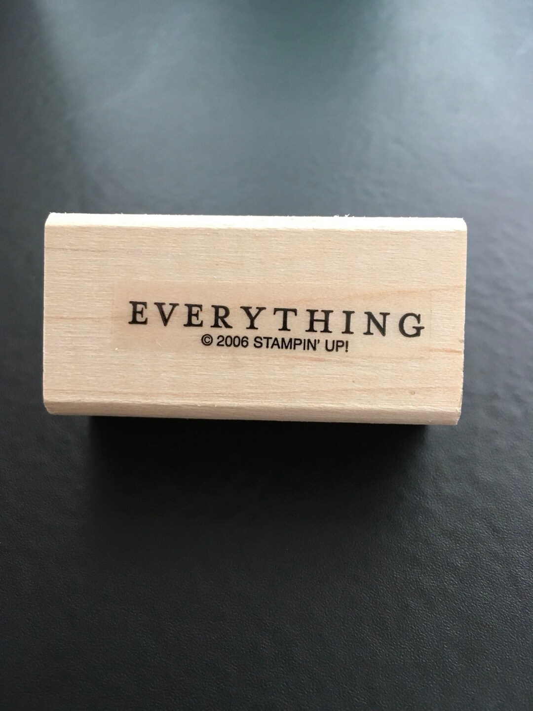 Stampin up Retired Wooden Rubber Stamp Journaling Project Life Cards - Etsy